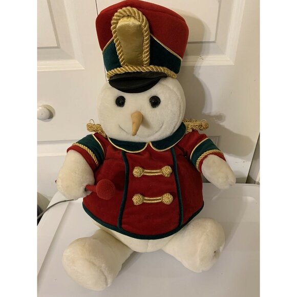 Vtg 1999 Snowden And Friends Animated Musical Christmas Snowman‎ Plush Toy Works - Picture 4 of 9